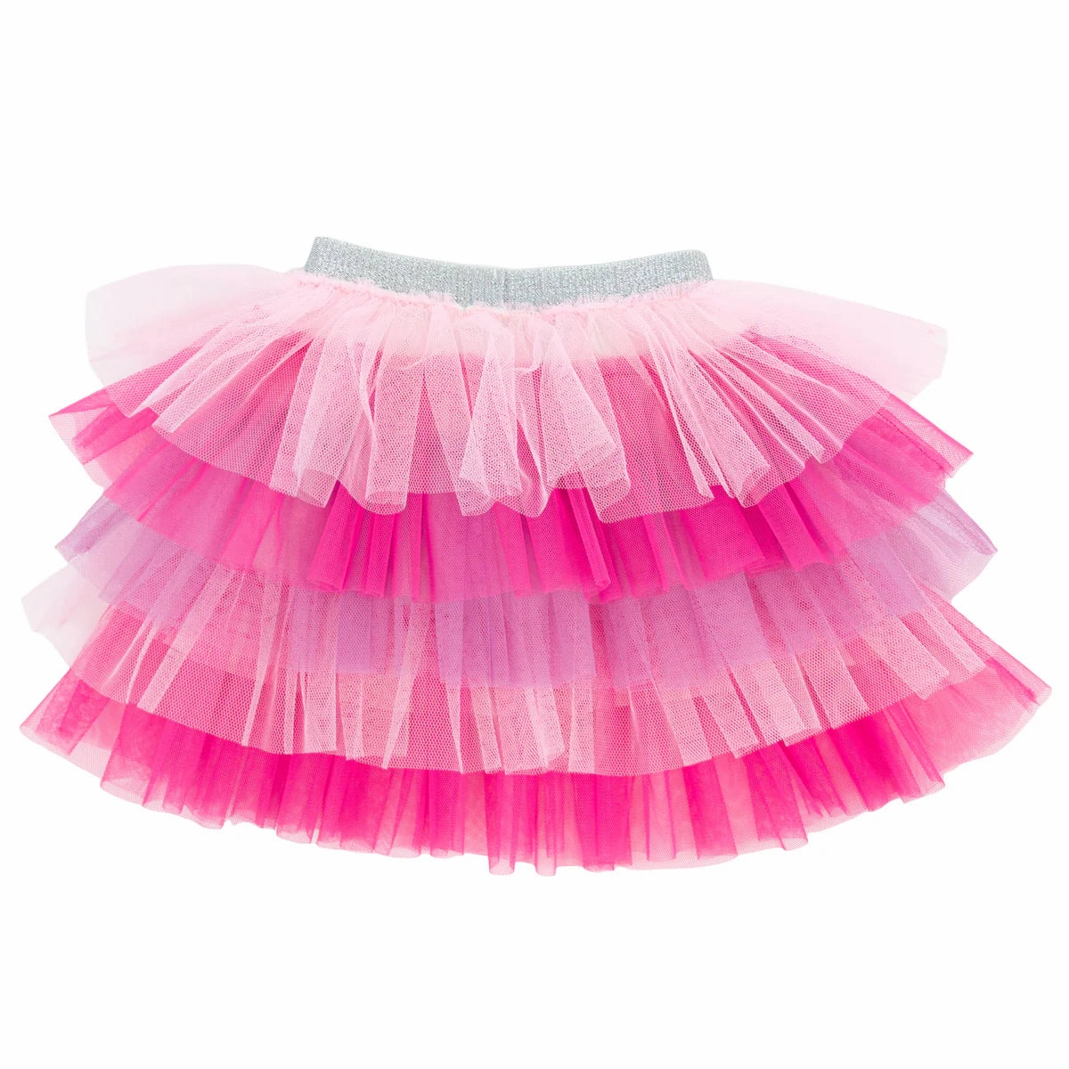 oh baby! Ombre Layered Skirt - Cotton Candy FlexibleWaistband