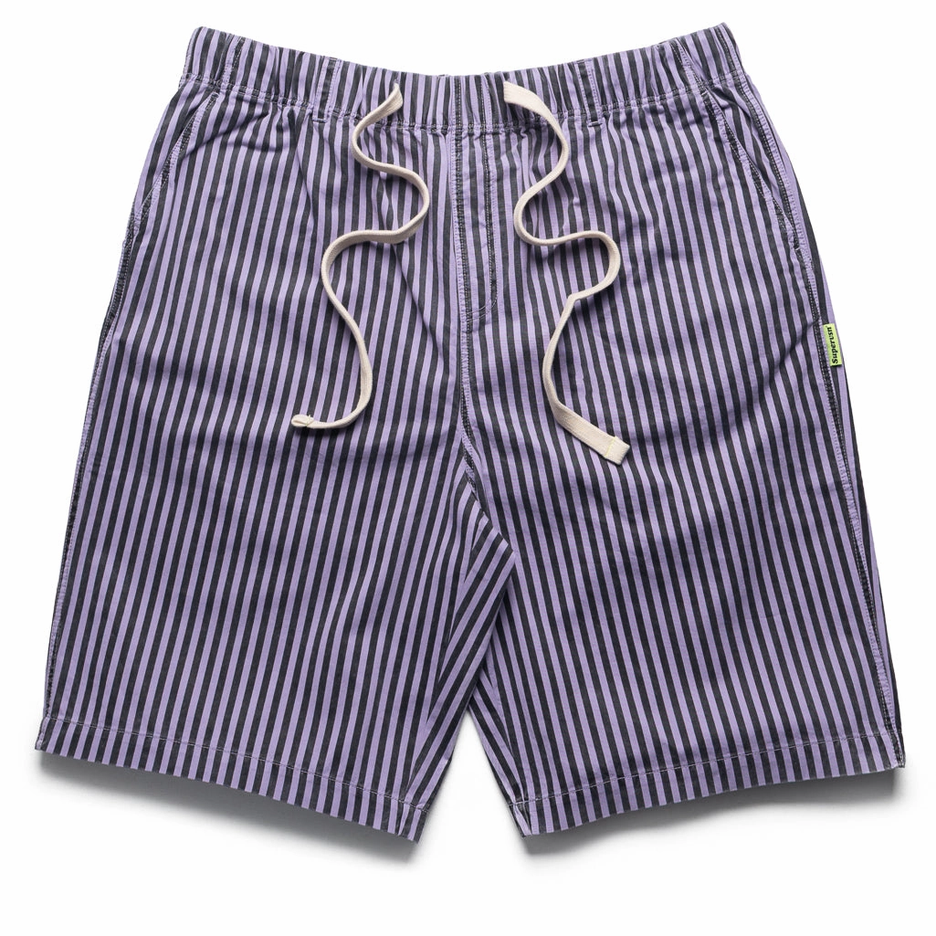 SkinFriendlyElastic Active Wear Supervsn Chef Lounge Shorts - Dusty Purple