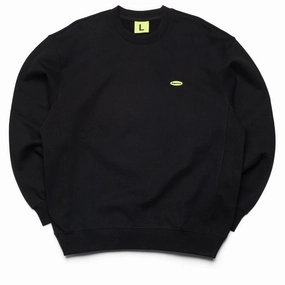 Supervsn Creators Of Color Crewneck - Black Tagless Labeling EcoFriendly Dye