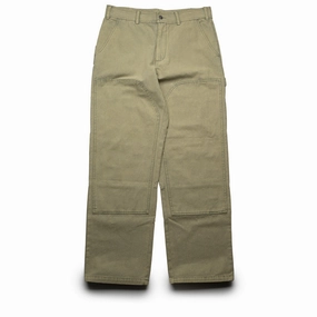 Supervsn Double Knee Work Pant - Matcha Colorfast Technology