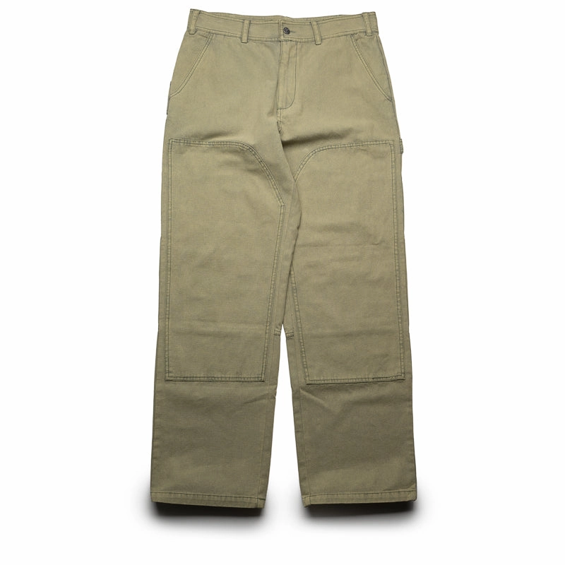 Supervsn Double Knee Work Pant - Matcha Colorfast Technology