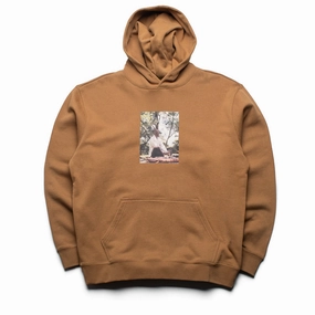 Supervsn Inside Out Hoodie - Coffee Brown College Campus Music Festival Style