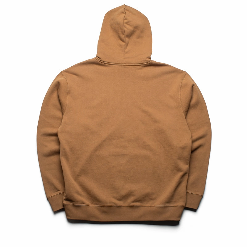 Moisture Wicking Lining Supervsn Inside Out Hoodie - Coffee Brown