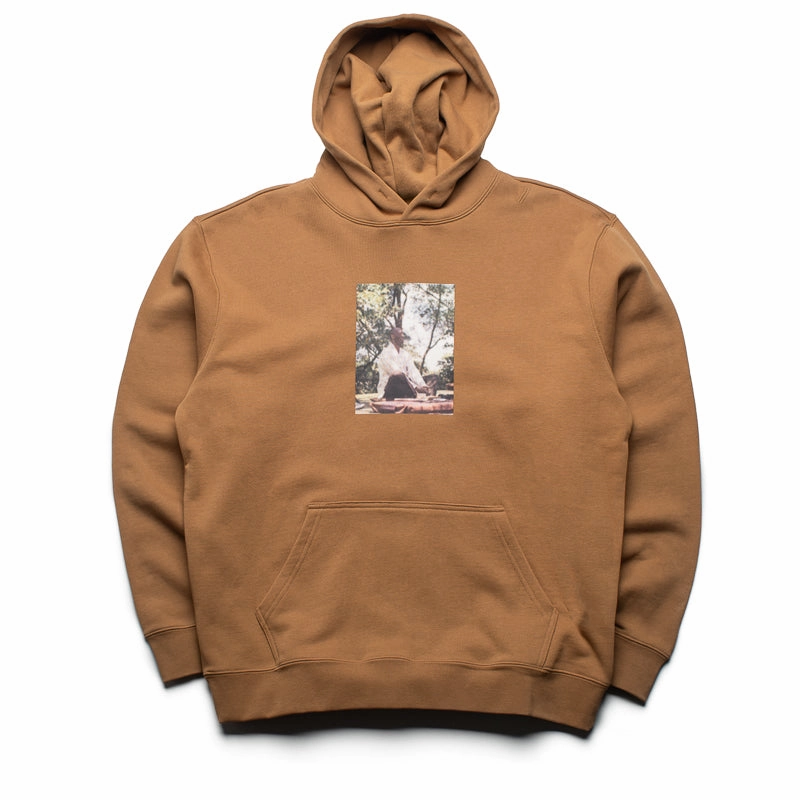 Supervsn Inside Out Hoodie - Coffee Brown College Campus Music Festival Style