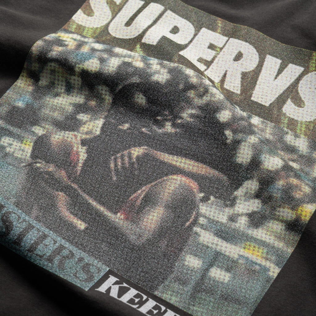 Supervsn My Sister's Keeper Tee - Vintage Grey ReinforcedHems summer shorts