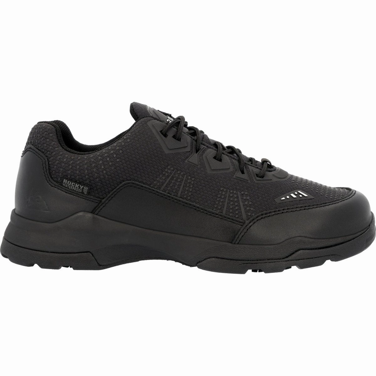 Cowgirl Vibe Padded Collar Lining Rocky Tac One Men's Waterproof Public Service Shoes Rkd0110 In Black