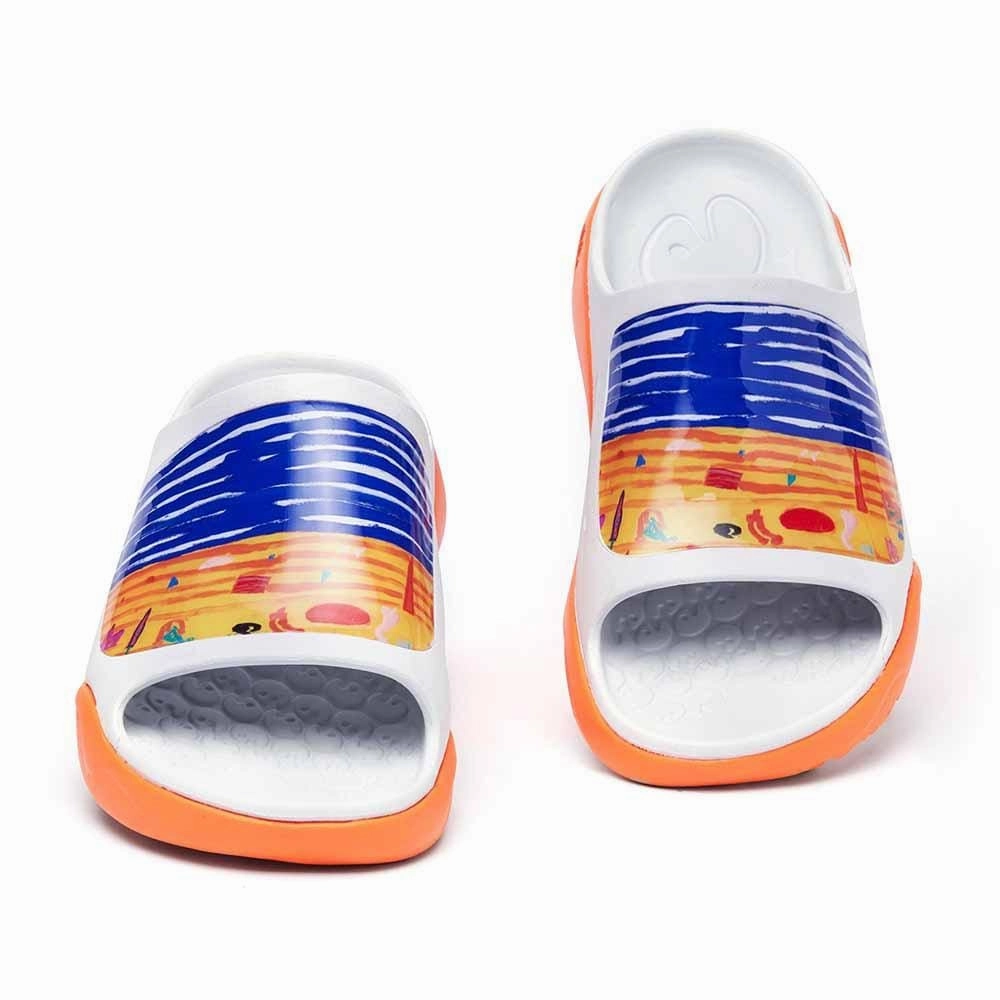 Bright Pop Insole Cushion At the Beach Ibiza Slides