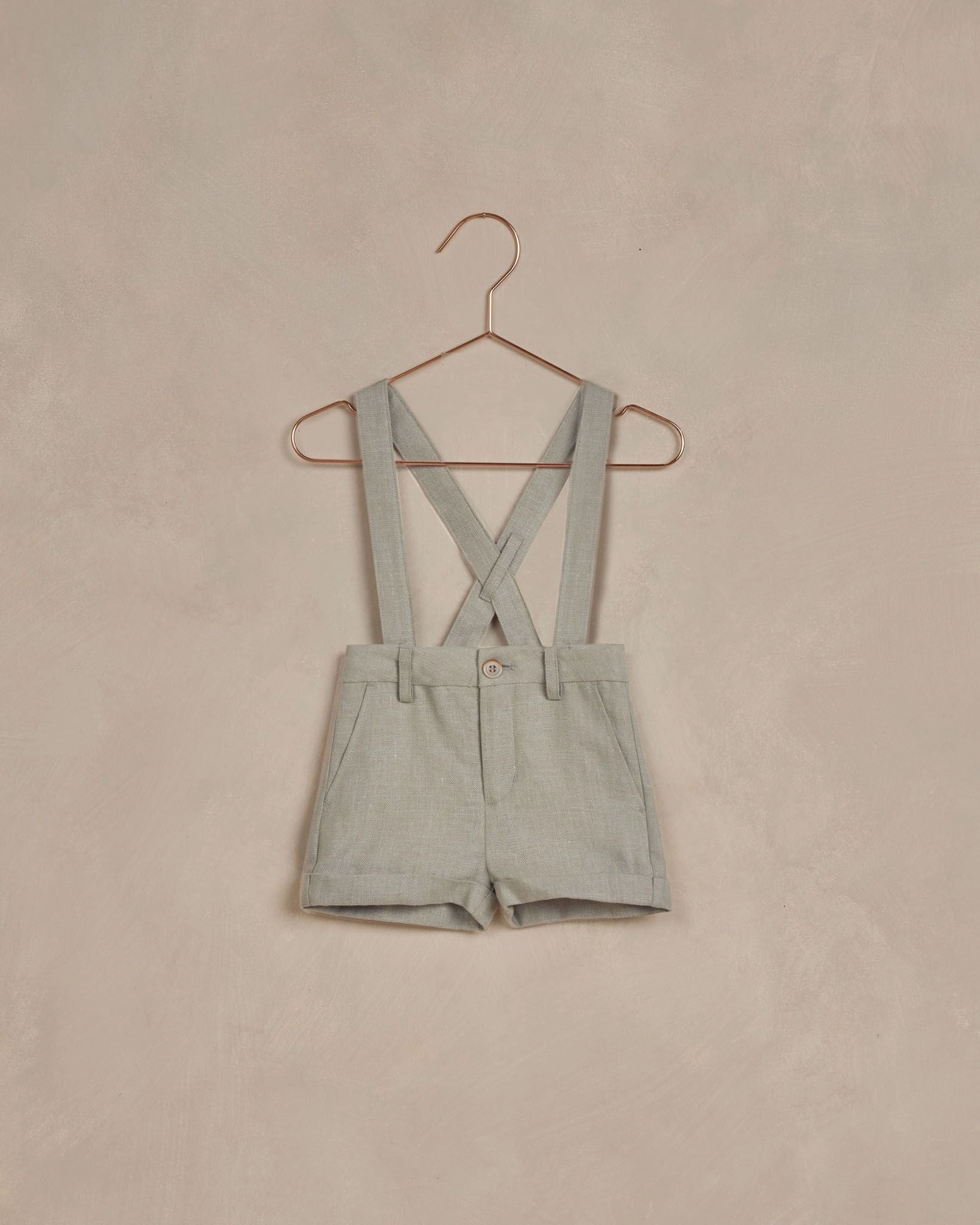 Suspender Short || Sage SustainableBlend