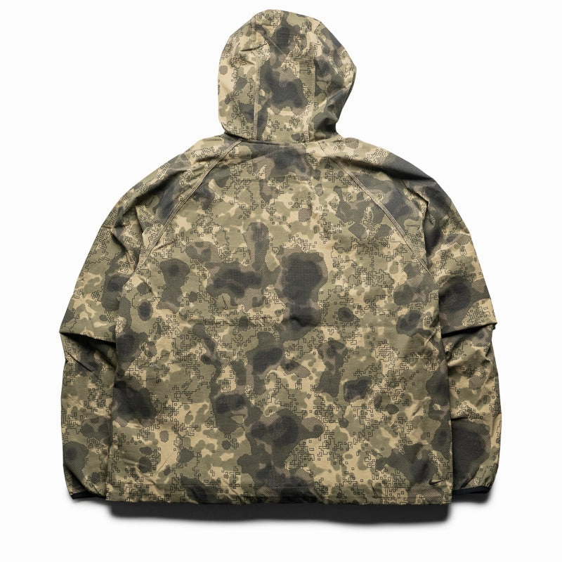 Nike Tech Woven Camo Jacket - Neutral Olive/Black Glow Up WrinkleFreeFabric