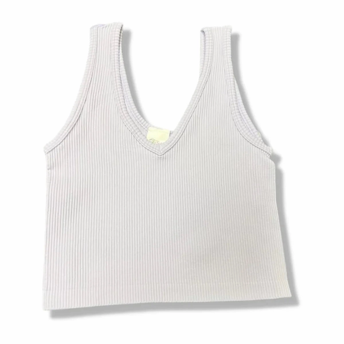 Recycled Polyester Blend Suzette Tween Seamless Brami-White