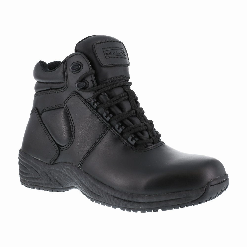 All Terrain Grip Grabbers 6" Men's Sport Work Boot Soft Toe Affixed G1240 In Black