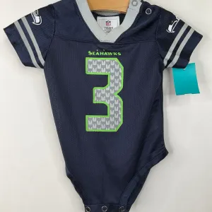 Eco - friendly Size 6-9m: NFL Blue Seahawks Onesie