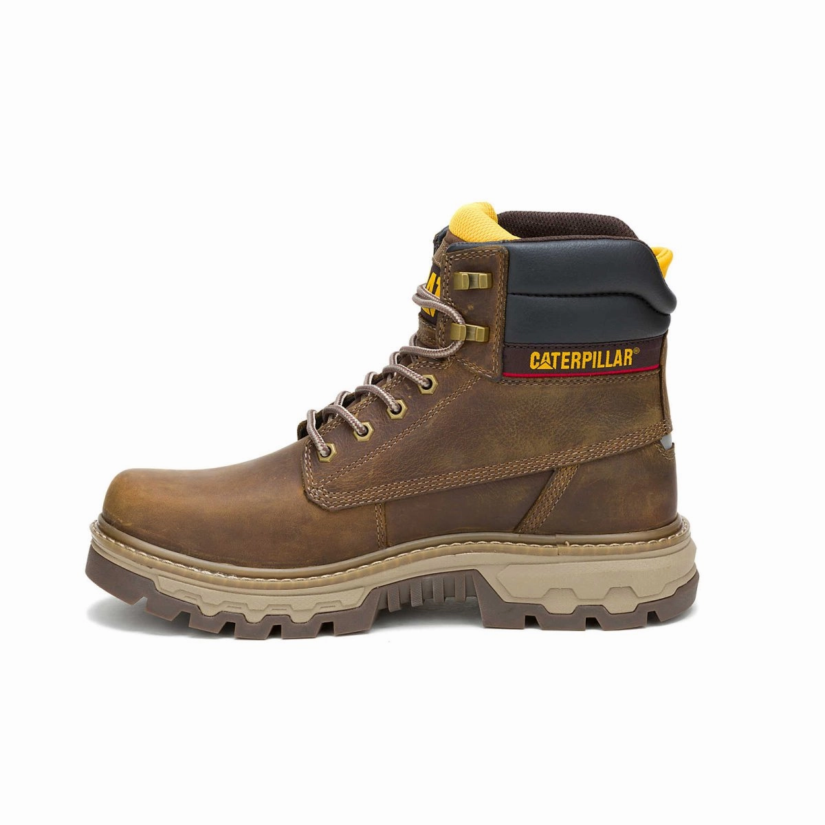 Caterpillar Colorado Equip 6" Men's Waterproof Work Boot (P51087) In Pyramid Slip Resistant Tread Travel purpose