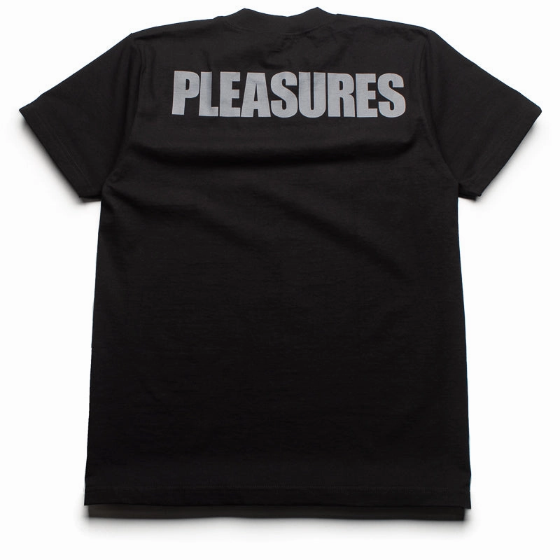 Elegant Dress HighVisibility Trim Pleasures Broken In Tee - Black