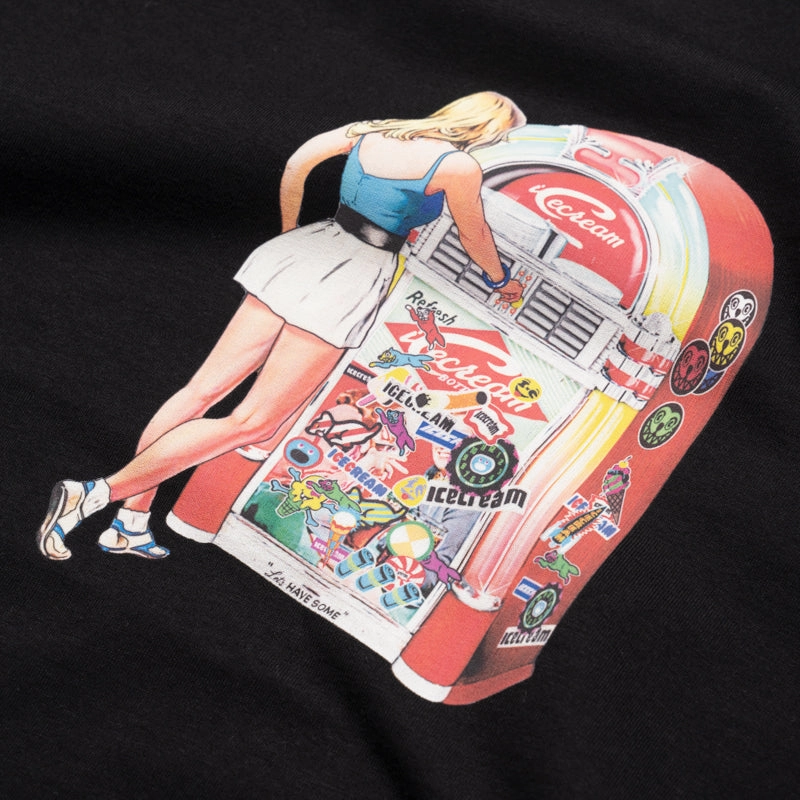 Ice Cream Juke Tee - Black AntiSnag Threading