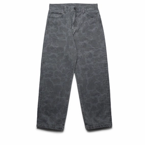 Carhartt WIP Duck Landon Pants - Camo Duck/Black Retro cool