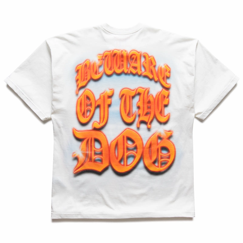 PDF Channel The Boy Dog Tee - White Glow Core