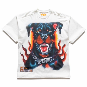 ReinforcedStitching PDF Channel The Boy Dog Tee - White