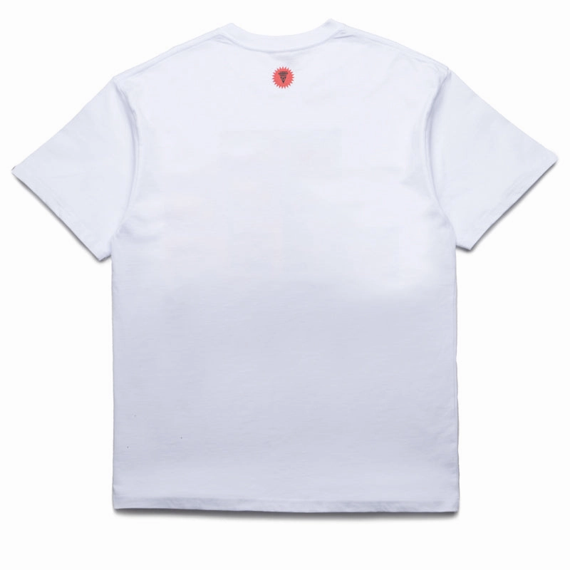 Ice Cream Warbucks Tee - White Fire Core HighCollar Style
