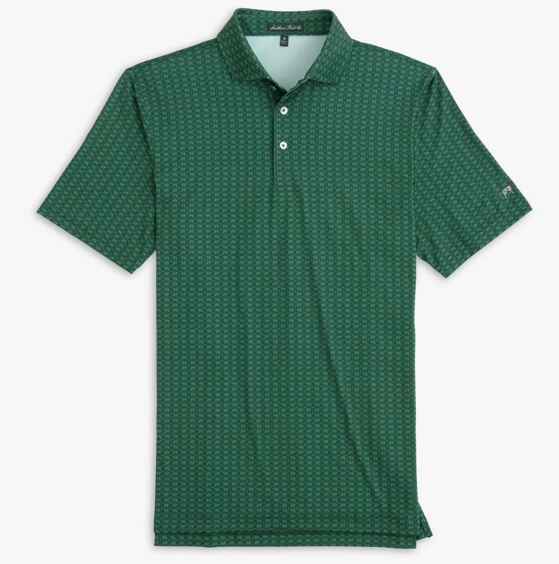 RipstopFabric Casual Sweatshirt Youth Heritage Polo - Hunter Green