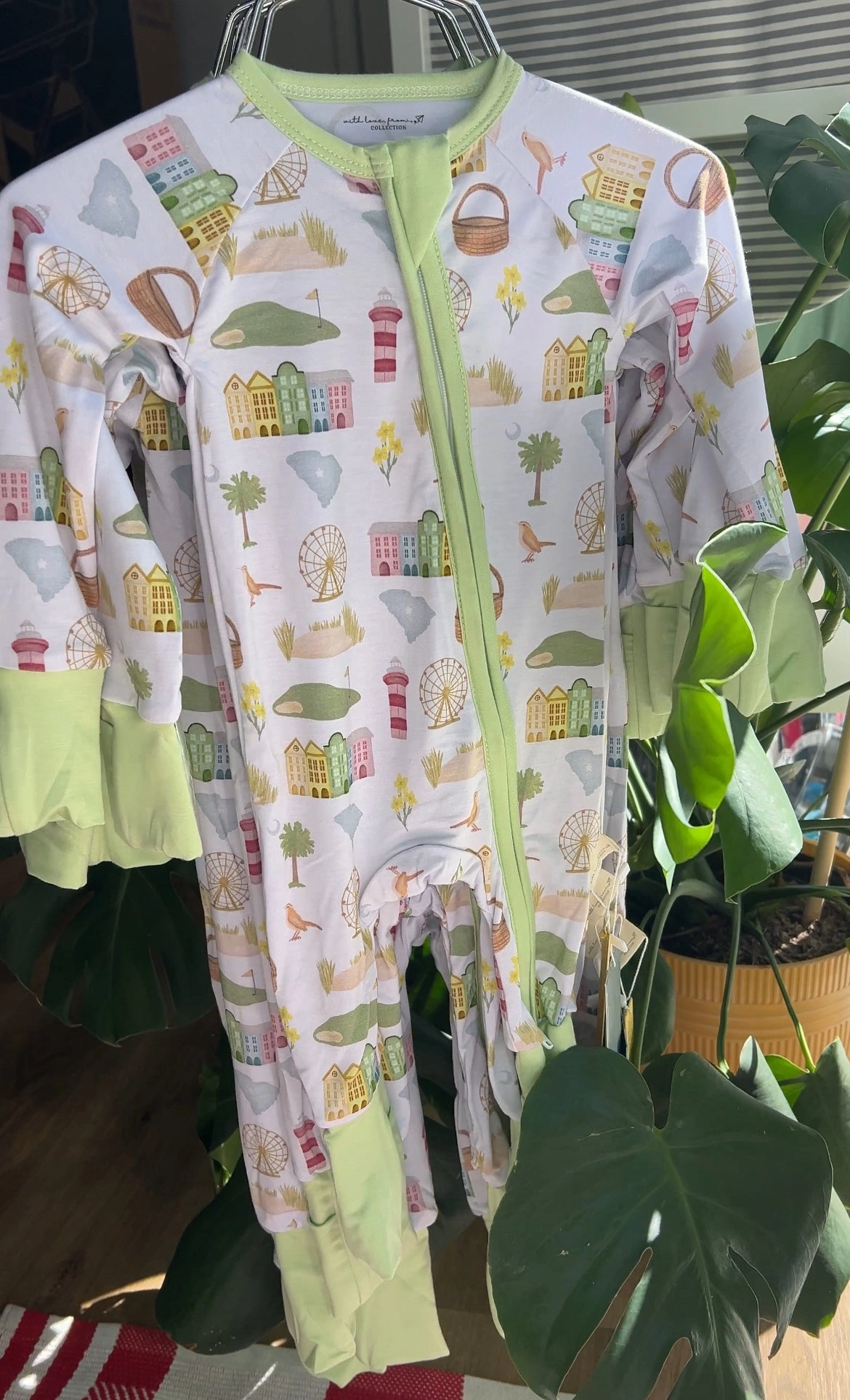 Simple Layering South Carolina State Bamboo Pajamas