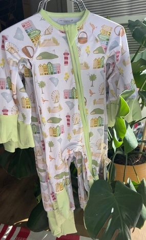 Simple Layering South Carolina State Bamboo Pajamas