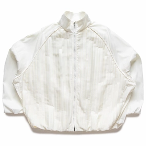 Women's Nike Sportswear Collection Pleated Track Jacket - Sail/Sail Speed Soul Vintage Style