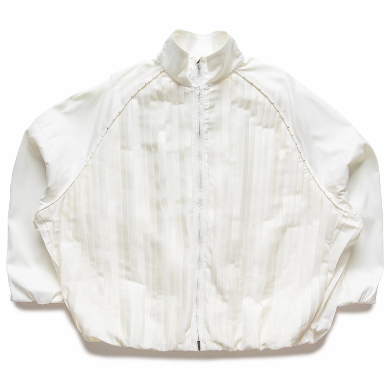 Women's Nike Sportswear Collection Pleated Track Jacket - Sail/Sail Speed Soul Vintage Style