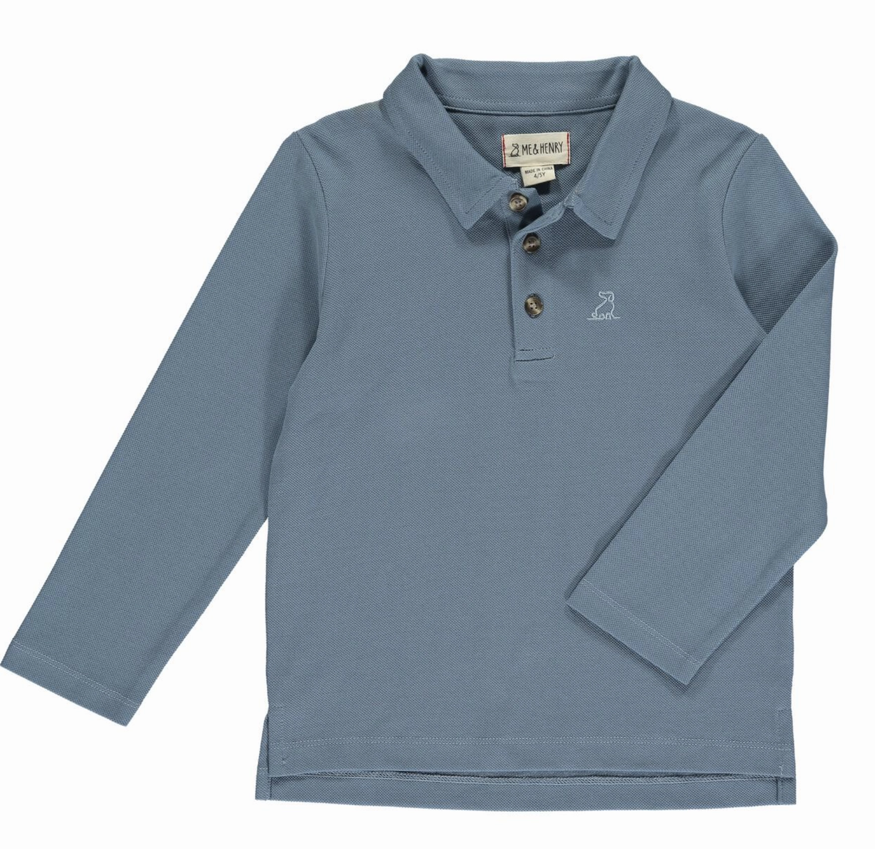 Blue Pique Spencer Polo Soul Ease