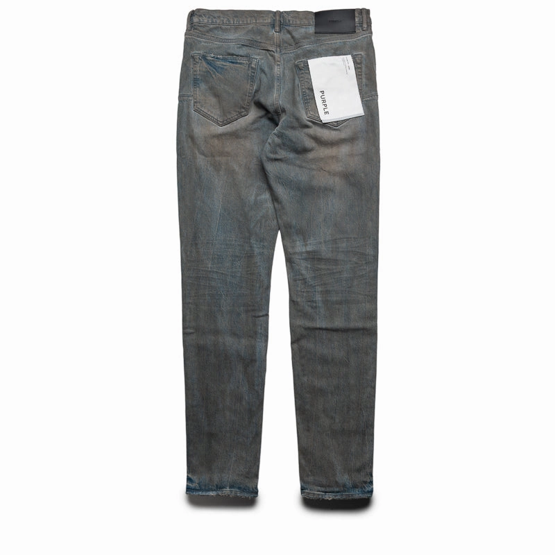 Purple Brand Low Rise Skinny Leg Monterrico Mud Jean - Gray SmoothEdging SustainableCertified
