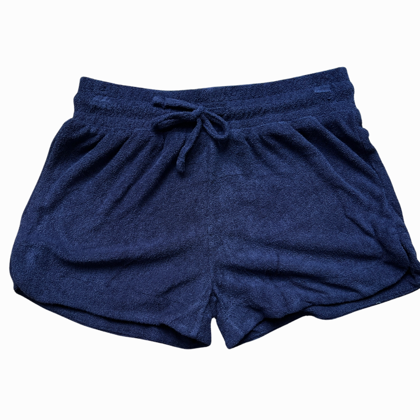 Soft French Terry Short-Navy Run Glow Fashion Layers