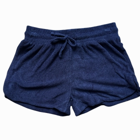 Soft French Terry Short-Navy Fashion Forward Outdoor Activity