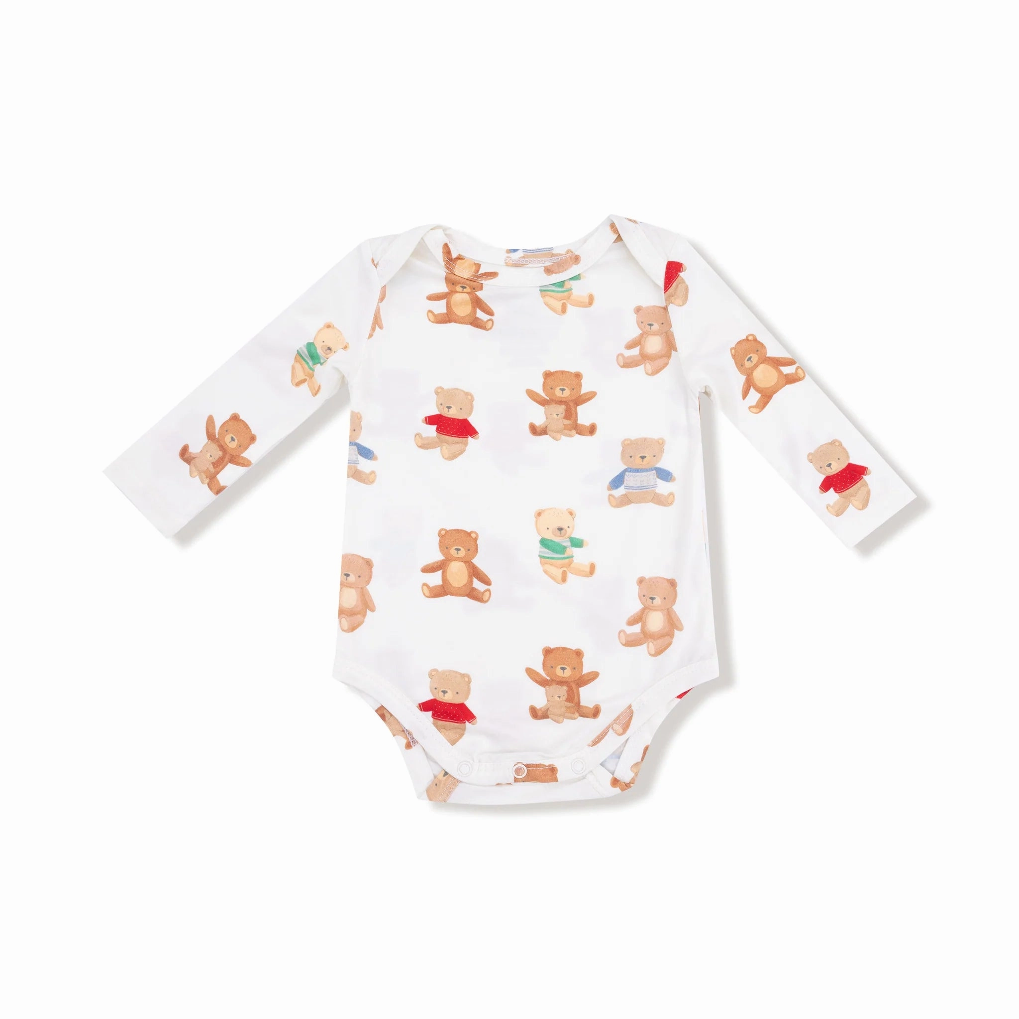 Teddy Bear Collection - Longsleeve Bodysuit Warm Vest