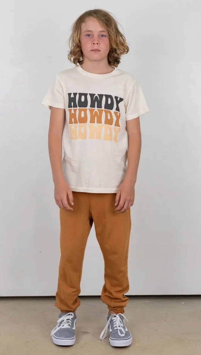 OdorResistant Coating Tee Shirt- Howdy