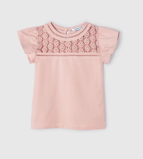 Modern Boots Salmon Eyelet Shirt