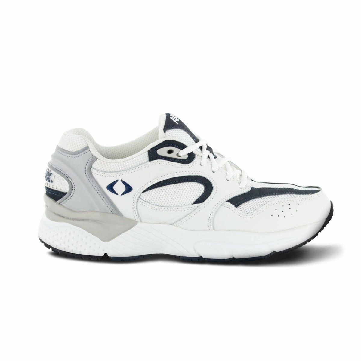 Comfort Option Apex X521m Boss Runner Men's Active Shoe In White/navy.