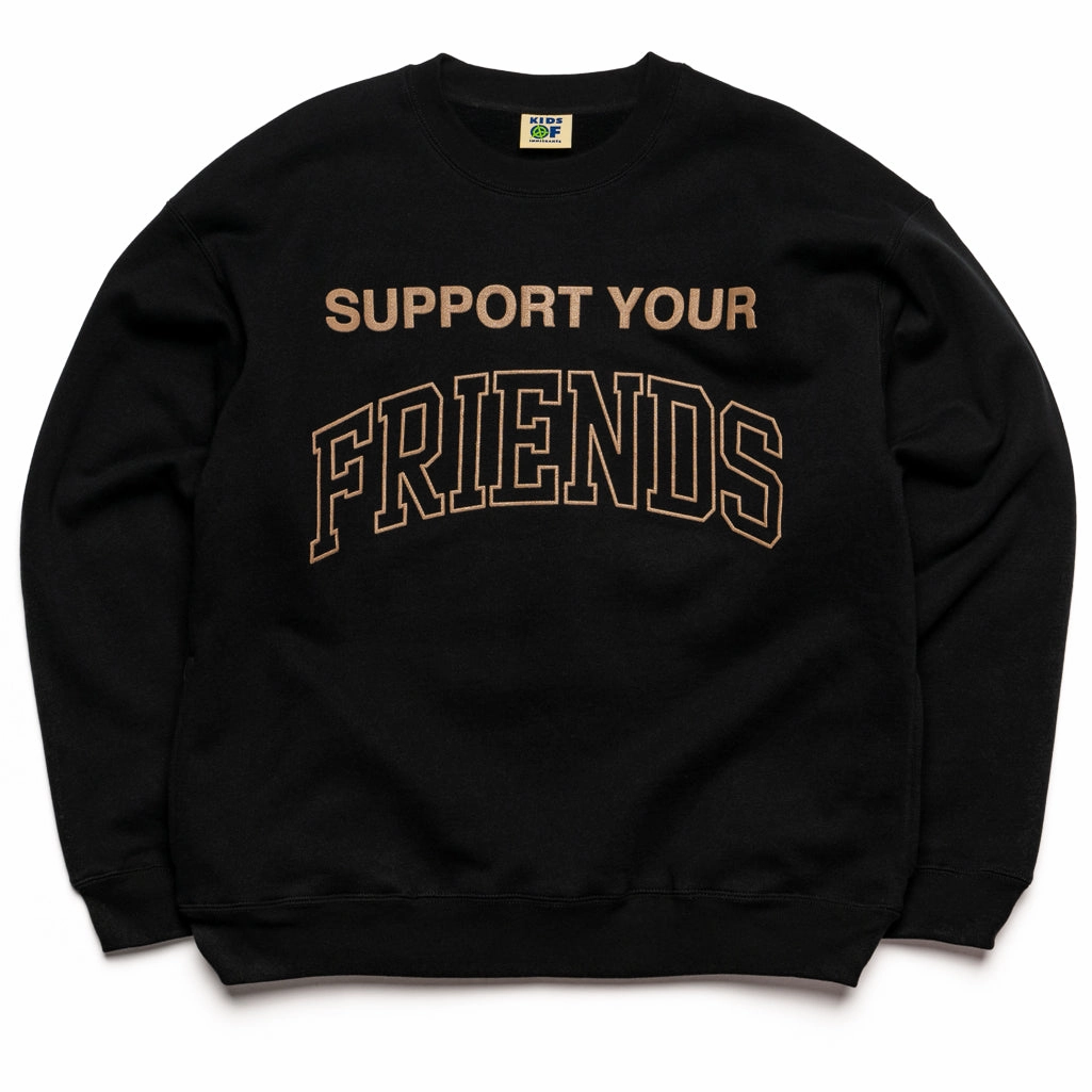 Kid of Immigrants Support Your Friends Sweater - Black Warm Pants Heat Safe
