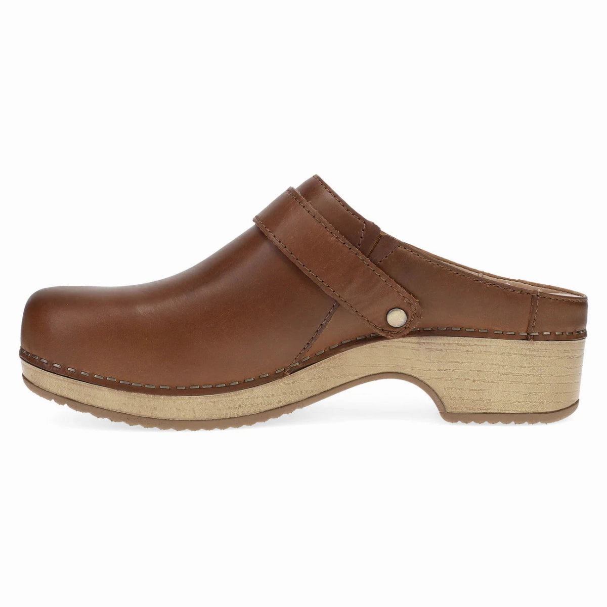 Odor Neutralizing Fibers Anti Slip Pattern Dansko Baylor Women's Mule In Tan Oiled Pull Up