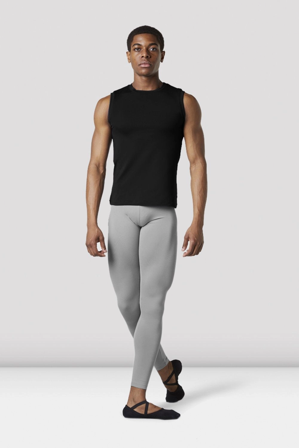 Mens Fitted Muscle Top Stable MovementOptimized