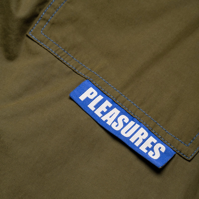 Pleasures Public Utility Pants - Olive Calm Tone