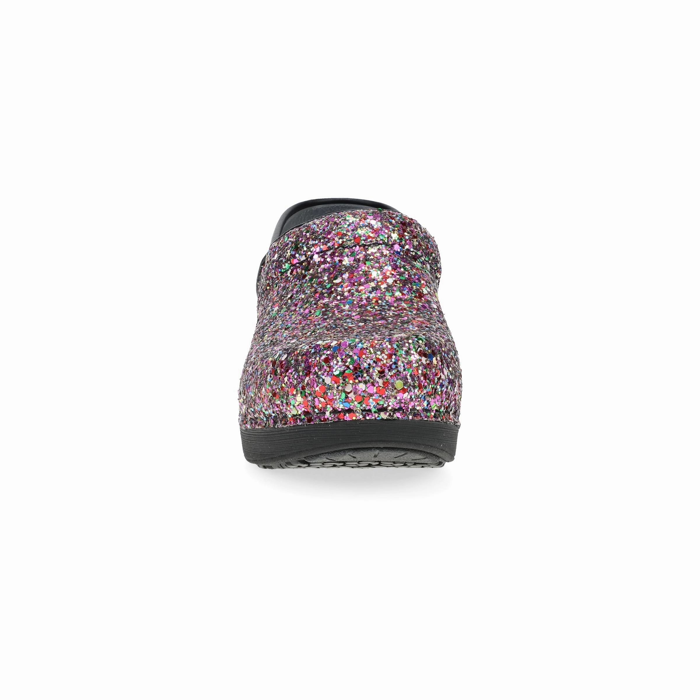Wide XP 2.0 Party Glitter Stacked Heel Flexible Grooves