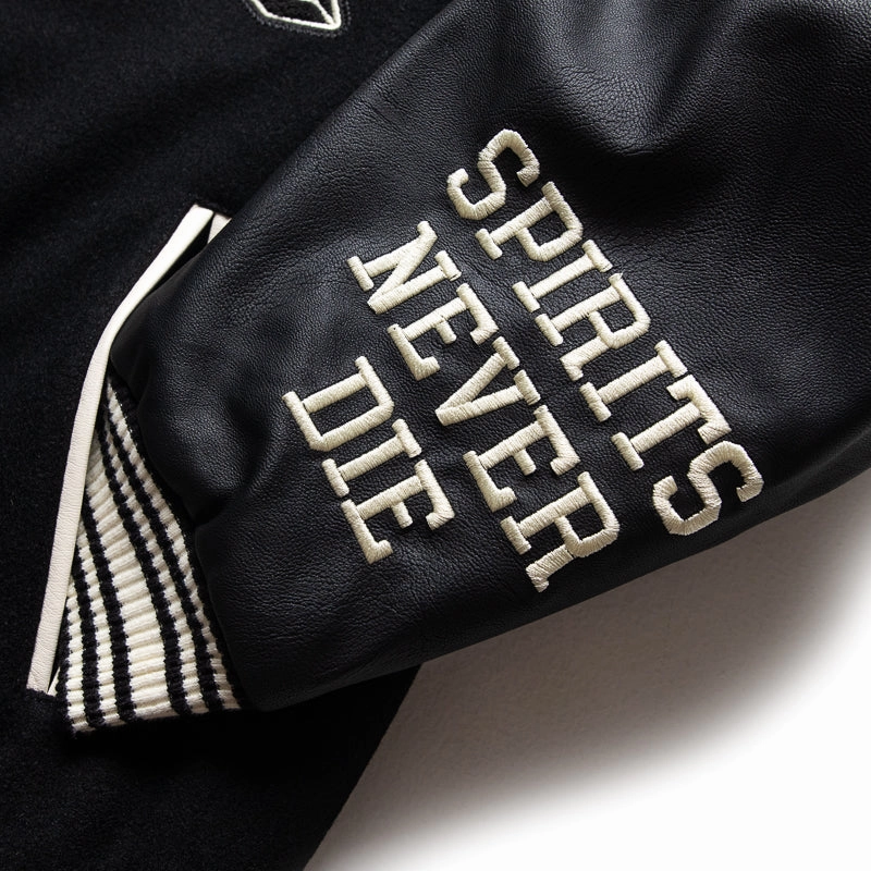 Represent Owners Club Varsity Jacket - Black Brunch Fit QuickAccess Pockets