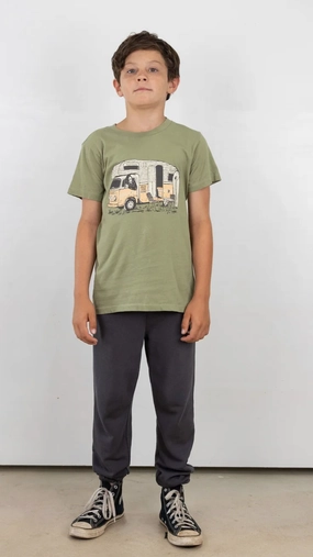 Downtown Cool Everyday Look Tee Shirt- Surf Squatch