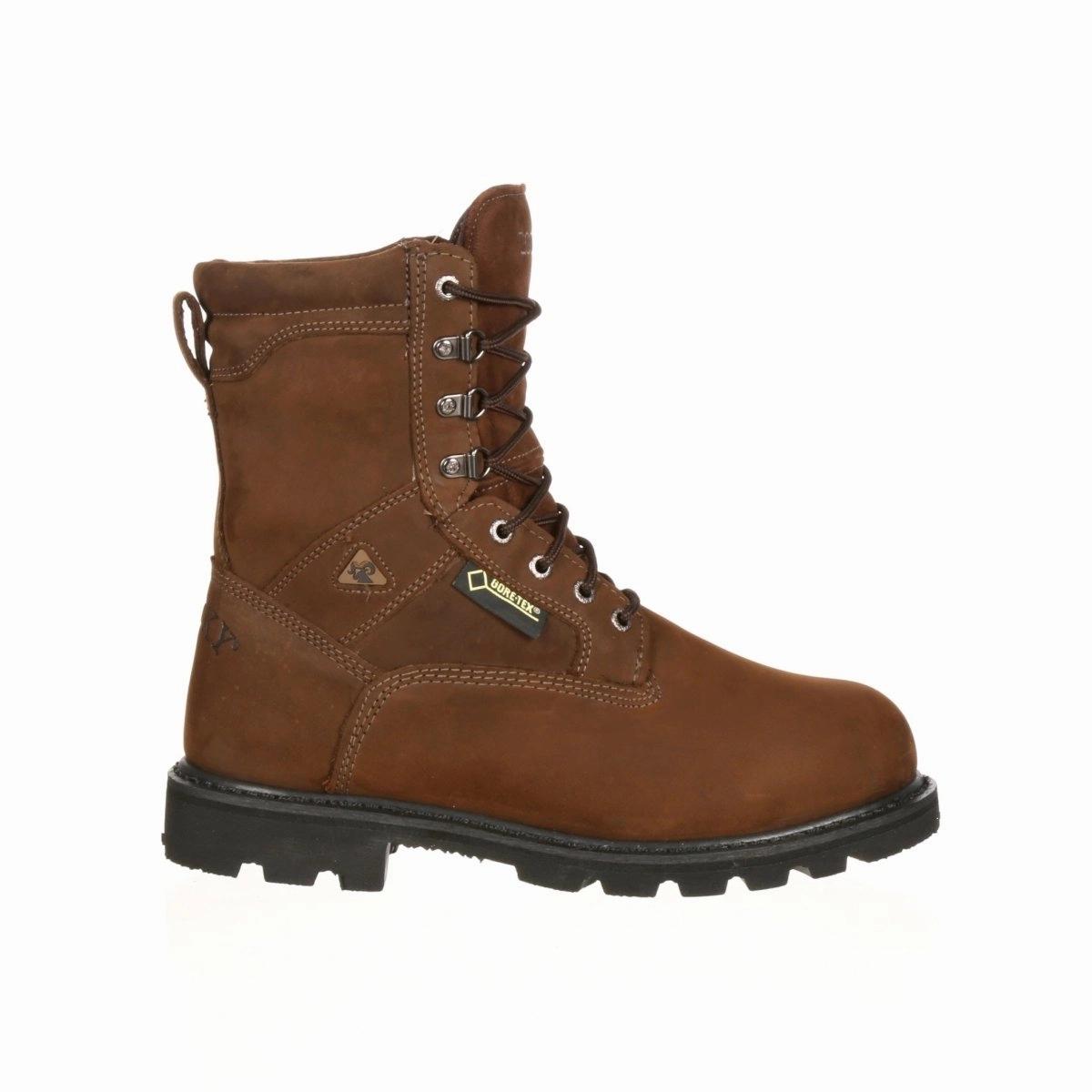 Rocky Ranger Men's Steel Toe GORE-TEX? Waterproof 600G Insulated Work Boots Fq0006223 In Brown Quick Drying Functional Minimalist