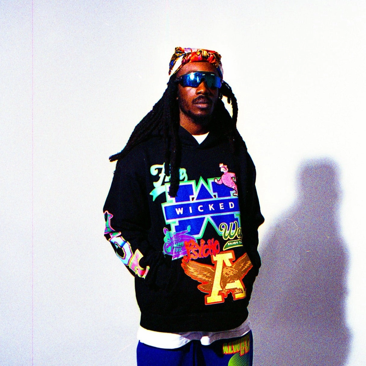 Always On Tour Psycho Ways Hoodie - Black Comfortable Hoodie