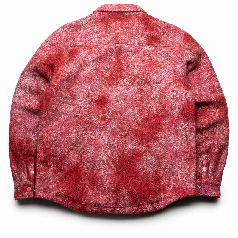 Supervsn Marled Overshirt - Blaze Sharp Cut