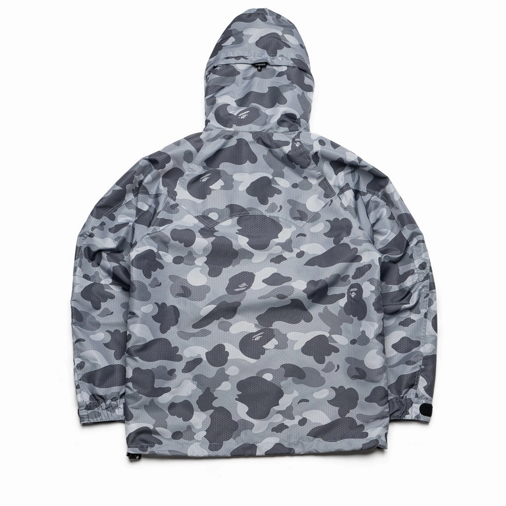 A Bathing Ape Honeycomb Camo Snowboard Jacket - Grey Art Core