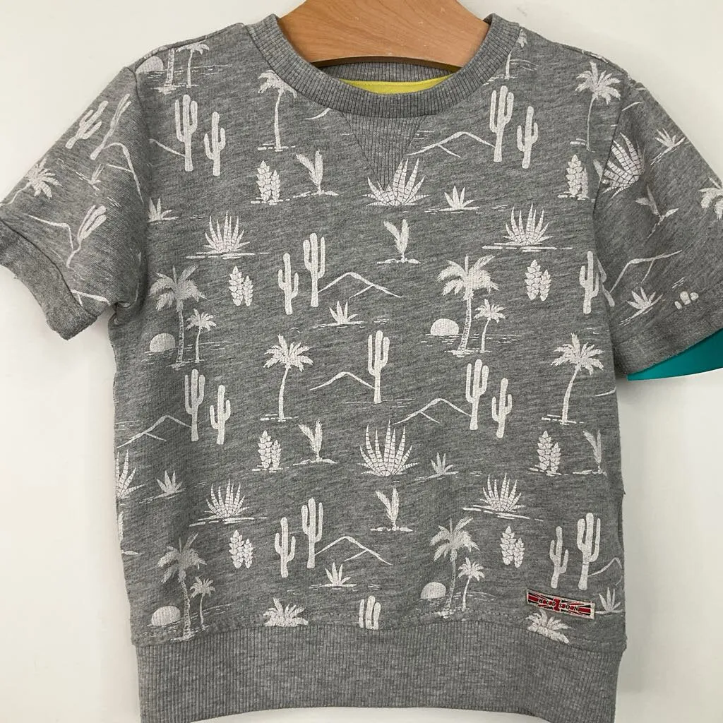 Versatile Fit Size 2: Hudson Grey Cactus T-Shirt