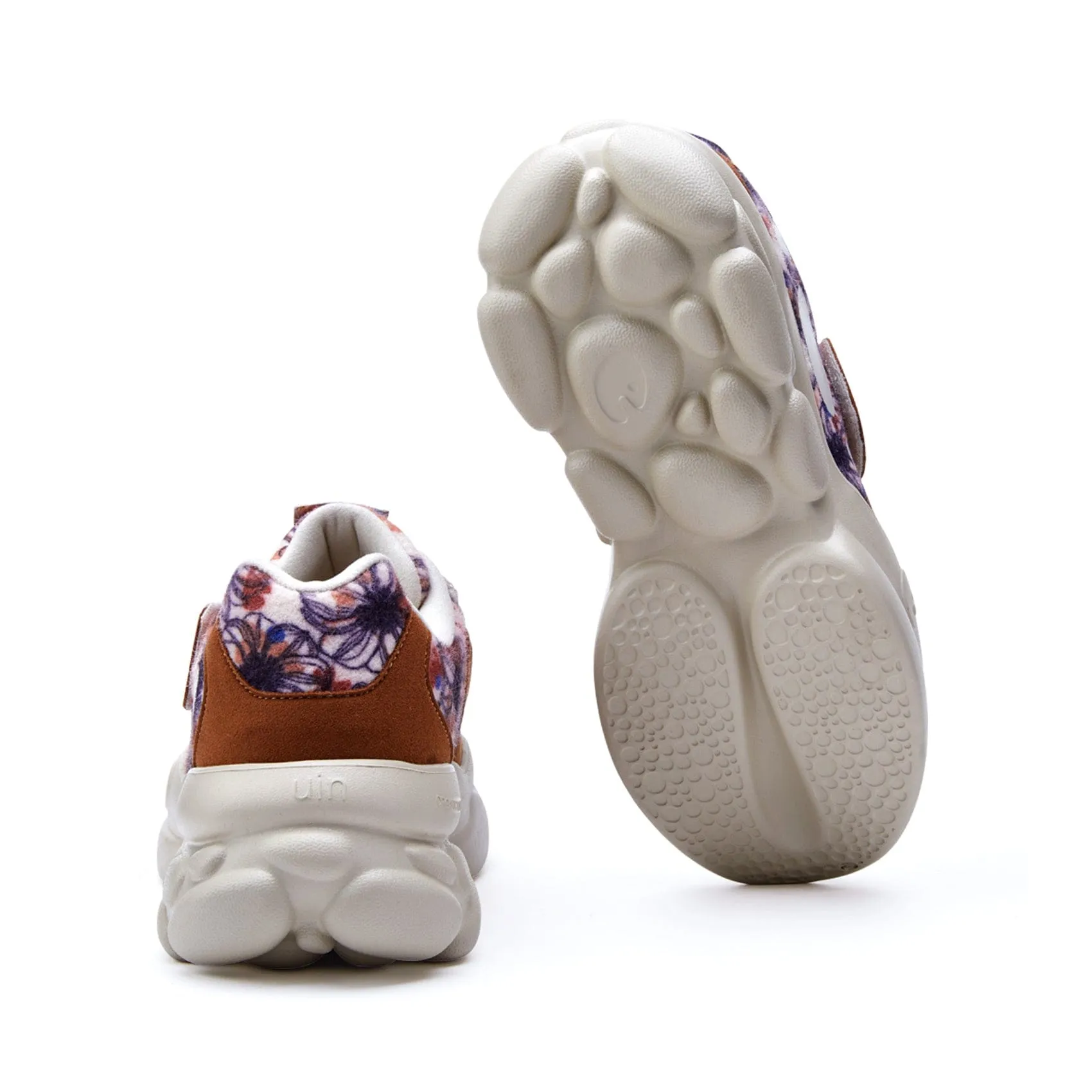 Collared Ankle Padding Slip Resistant Tread Blooming in Fall Ronda I Women