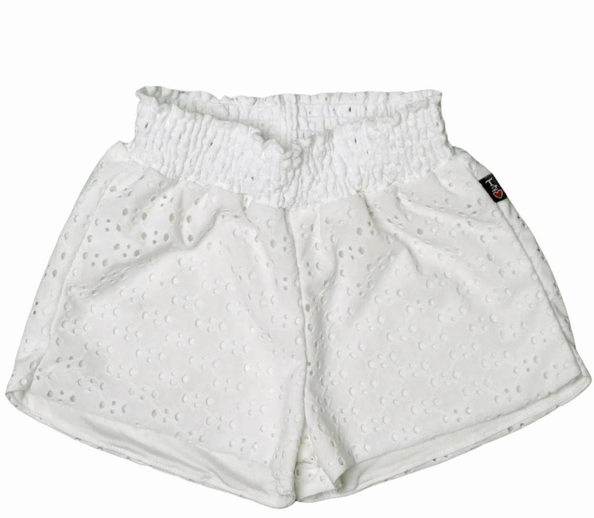 World Glow Sport Smocking Short-Ivory